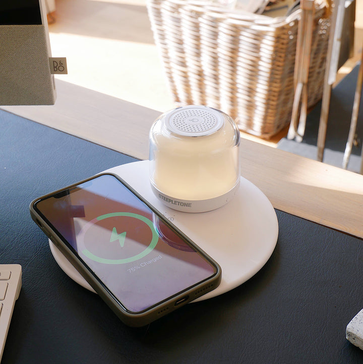 Wireless Charger & Bluetooth Speaker