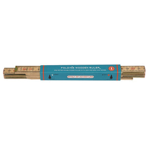 Wooden Folding Ruler ((100cm)