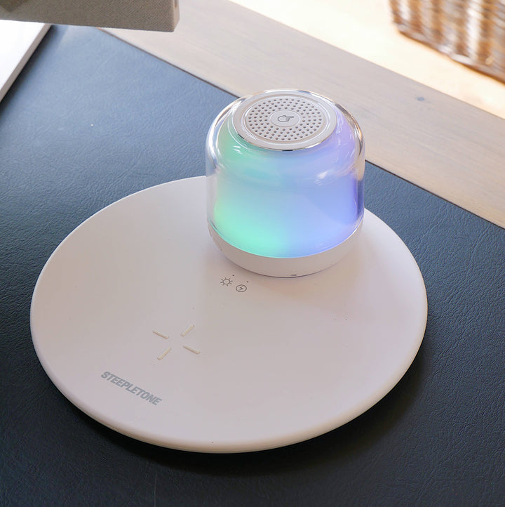 Wireless Charger & Bluetooth Speaker