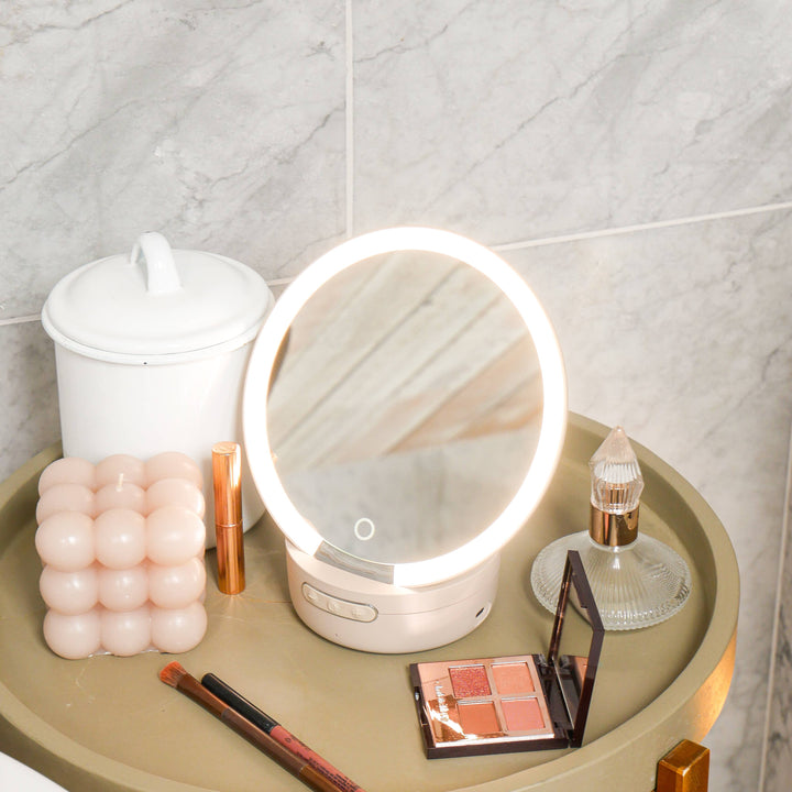 Glow Mini Makeup mirror & Bluetooth Speaker