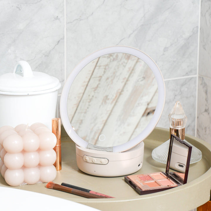 Glow Mini Makeup mirror & Bluetooth Speaker