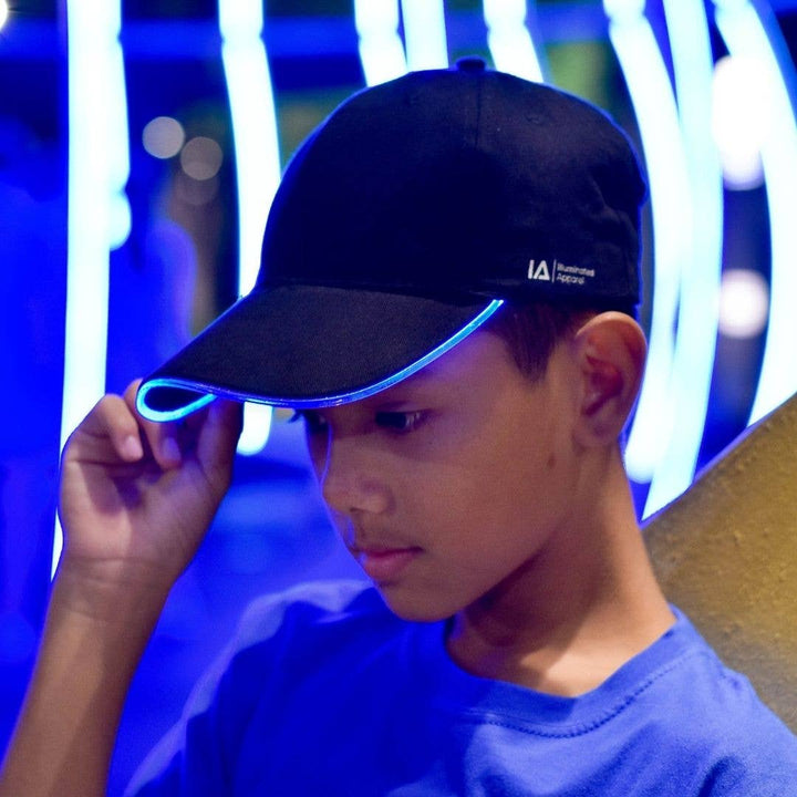Kids LED Light Up Baseball Cap