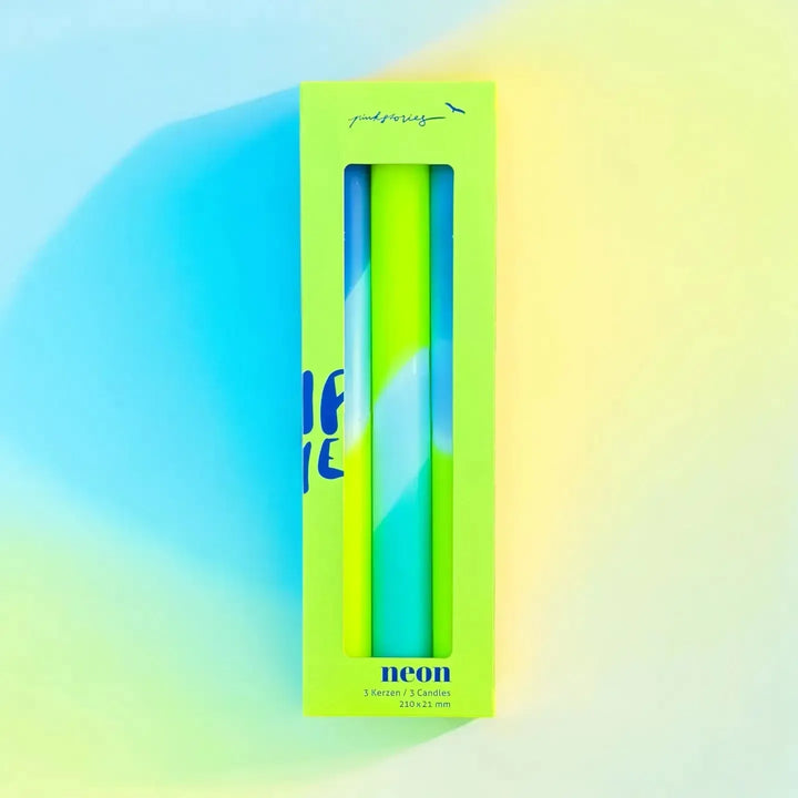 Dip Dye Neon Lemon Zest