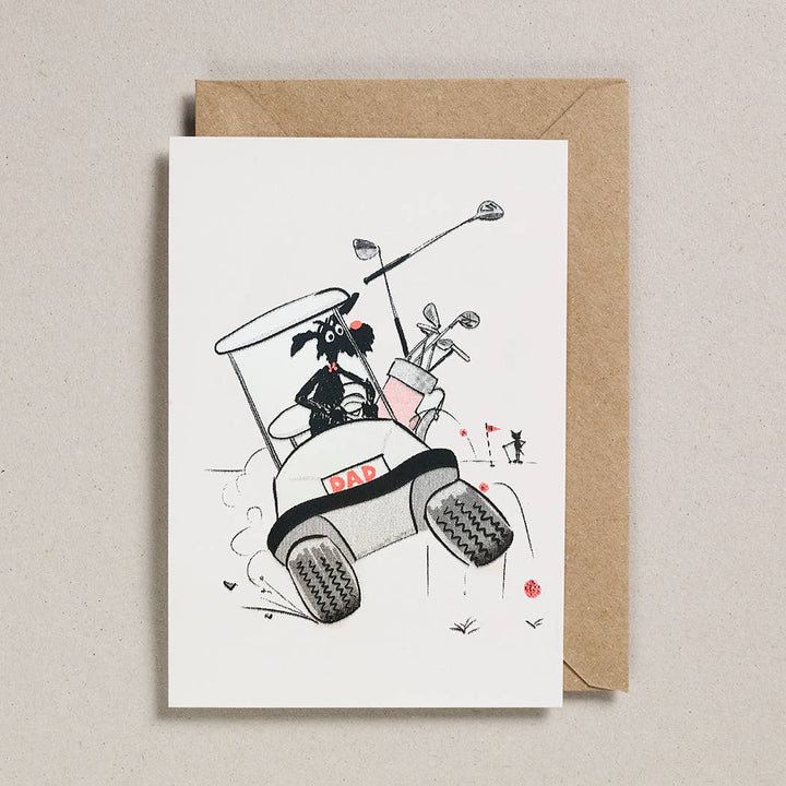 Rascals Cards - Dad Golf Buggy