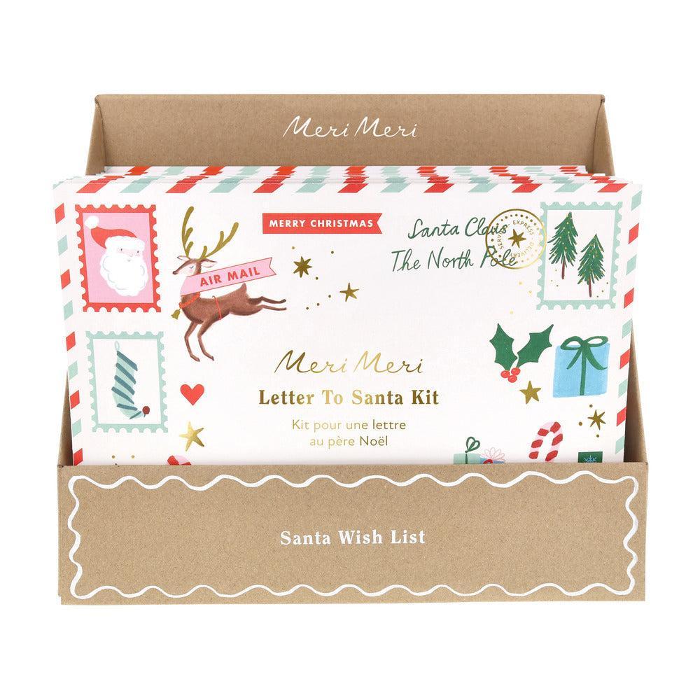 Letter to Santa Kit with festive design and Meri Meri branding