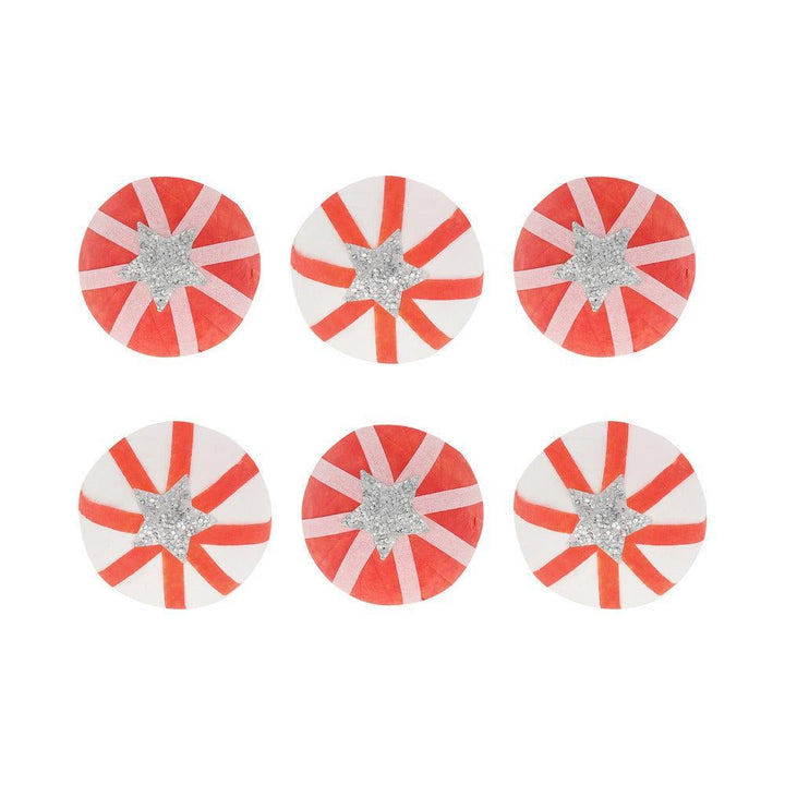 Peppermint Candy Surprise Balls x6