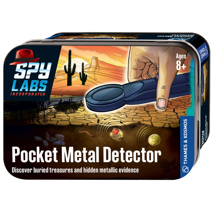 Spy Labs Pocket Metal Detector - Detective Kit