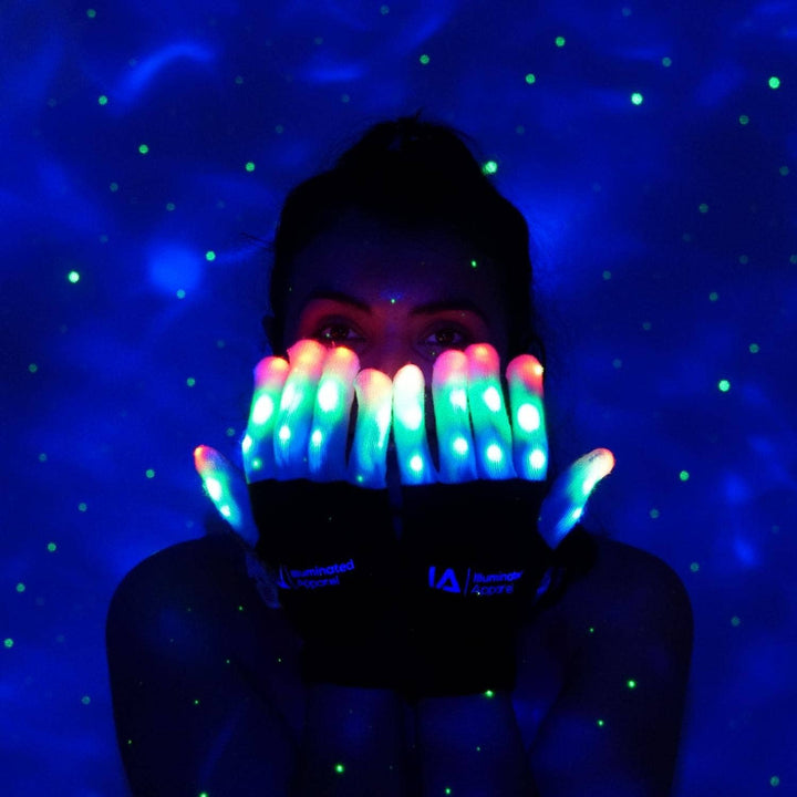 Kids LED Light Up Gloves