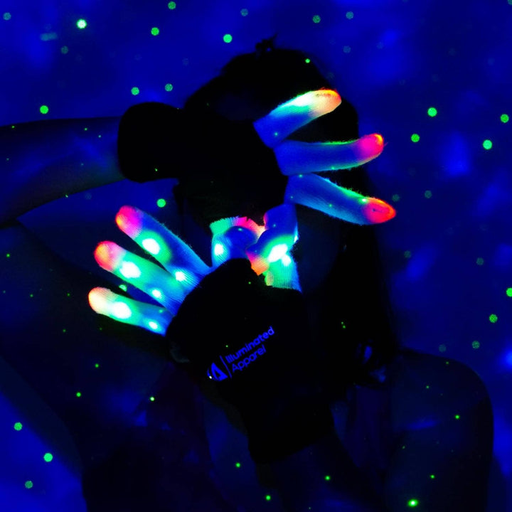 Kids LED Light Up Gloves