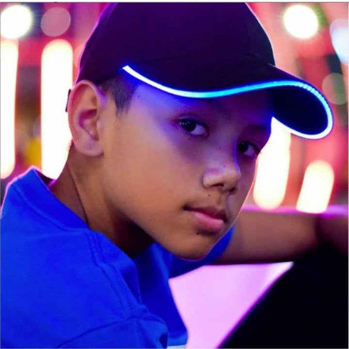 Kids LED Light Up Baseball Cap