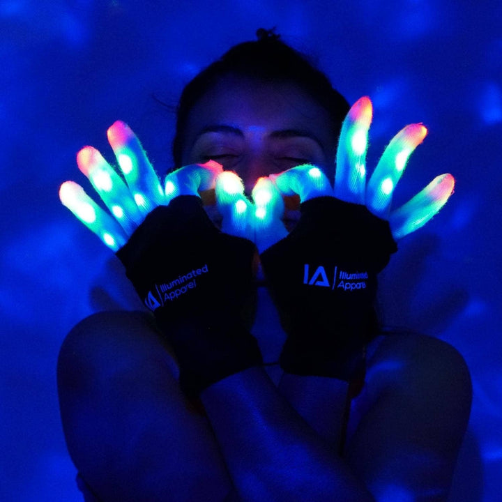 Kids LED Light Up Gloves