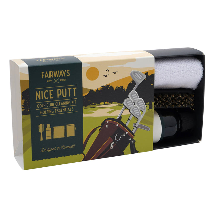 Fairways 'Nice Putt' Golf Club Cleaning Kit