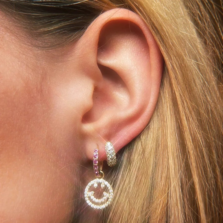 Zirconia Smile Midi Huggies