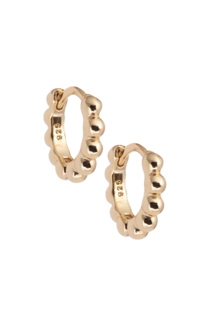 Bobble Huggie Hoops