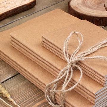 Set of 3 Kraft Books