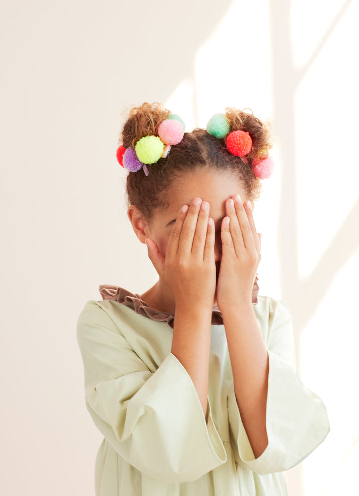 PomPom Unicorn Hair Clips