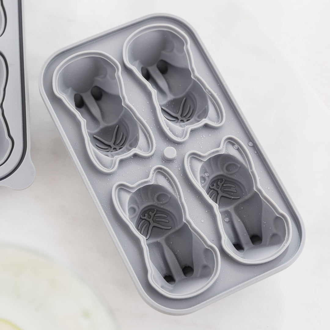 Silicone French Bulldog Dog Ice Cube Tray