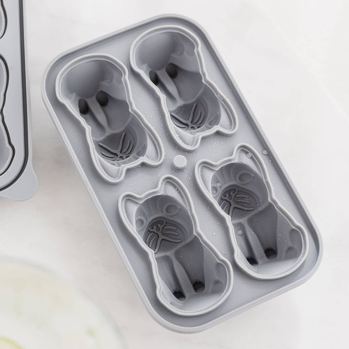 Silicone French Bulldog Dog Ice Cube Tray