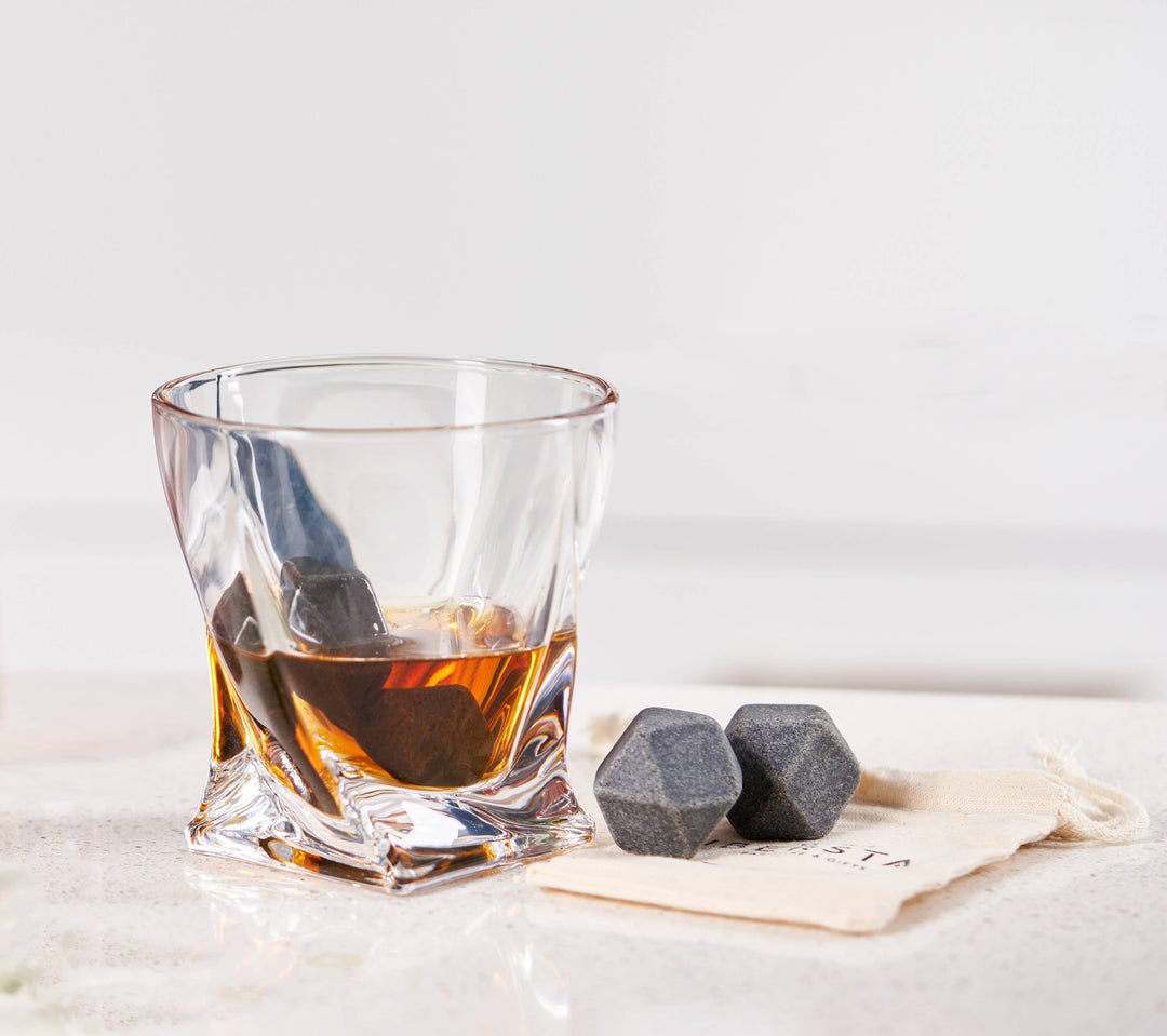 Hex Whisky Cooling Ice Stones