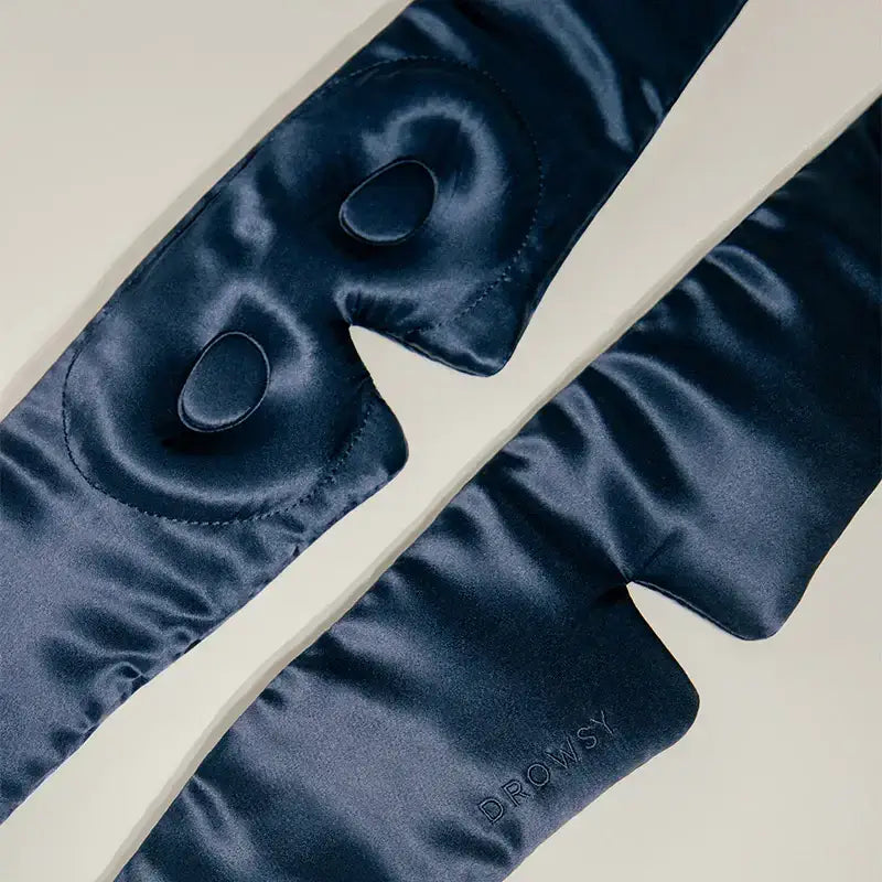 Midnight Blue Eyelash Protecting Sleep Mask