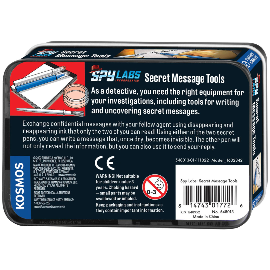 Spy Labs Secret Message Tools - Detective Kit