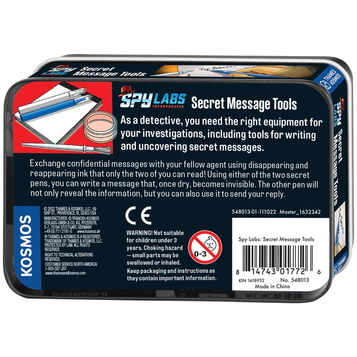 Spy Labs Secret Message Tools - Detective Kit