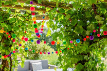 Load image into Gallery viewer, Fiesta Pom Pom Garland