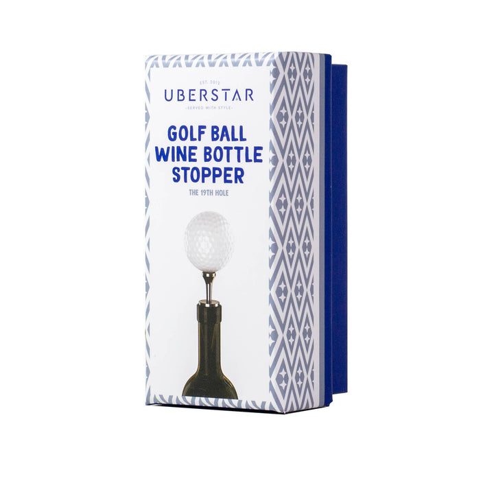 Golf Ball Wine Bottle Stopper