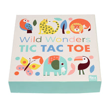 Load image into Gallery viewer, Wild Wonders Wooden tic-tac-toe
