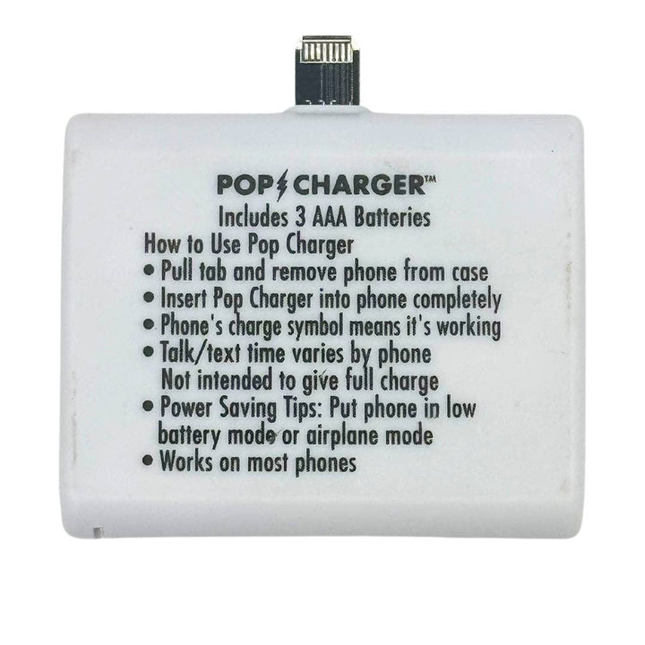 Pop Charger USB- C | Emergency Phone Charger