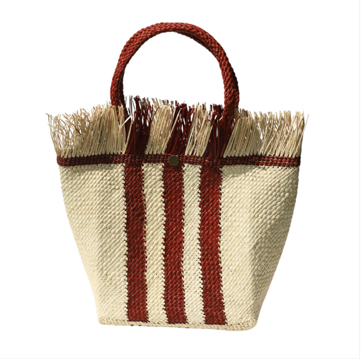 APALMA HANDMADE 3 STRIPES TOTE