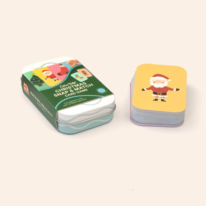 Christmas Snap & Match Card Game
