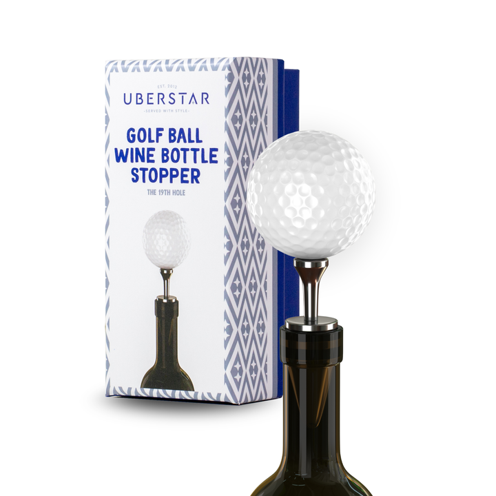 Golf Ball Wine Bottle Stopper