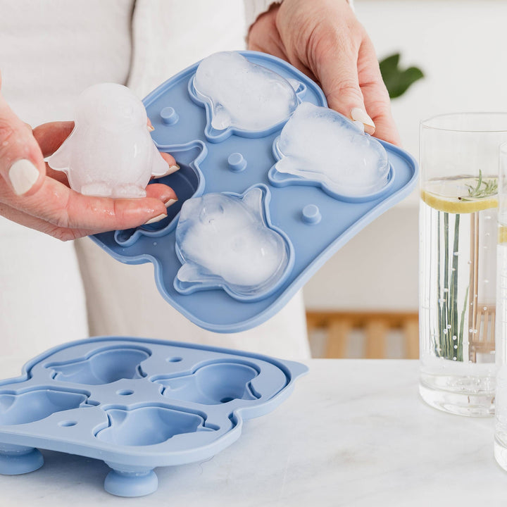 Silicone 3D Penguin Ice Cube Tray