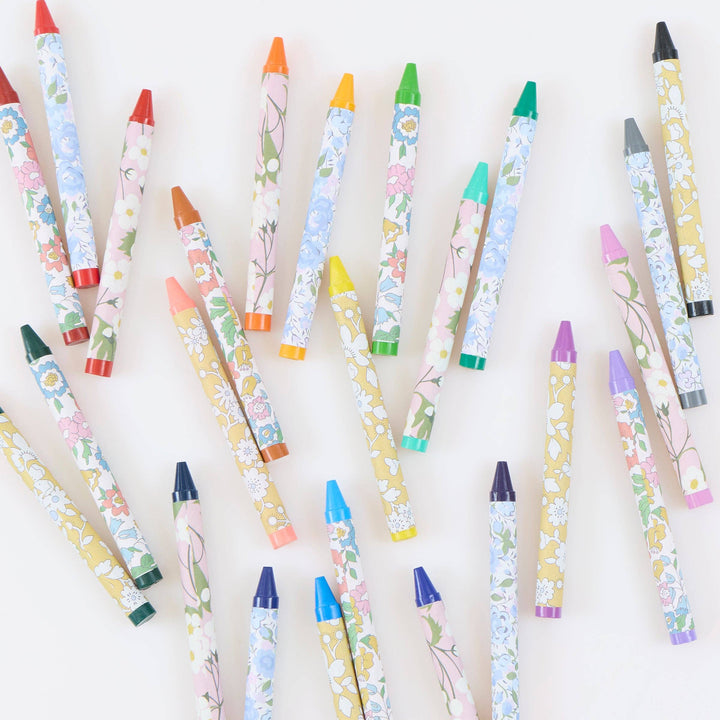 Meri Meri x Liberty Crayons