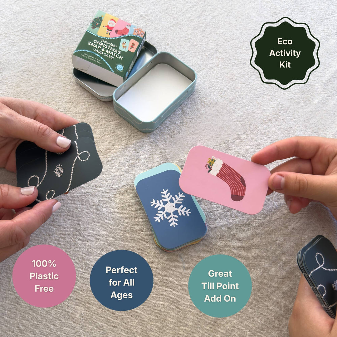 Christmas Snap & Match Card Game