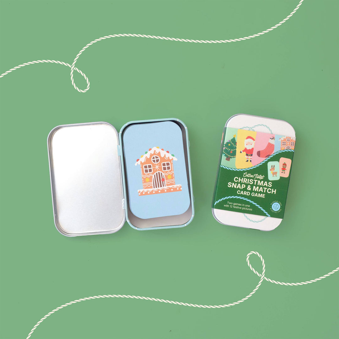 Christmas Snap & Match Card Game