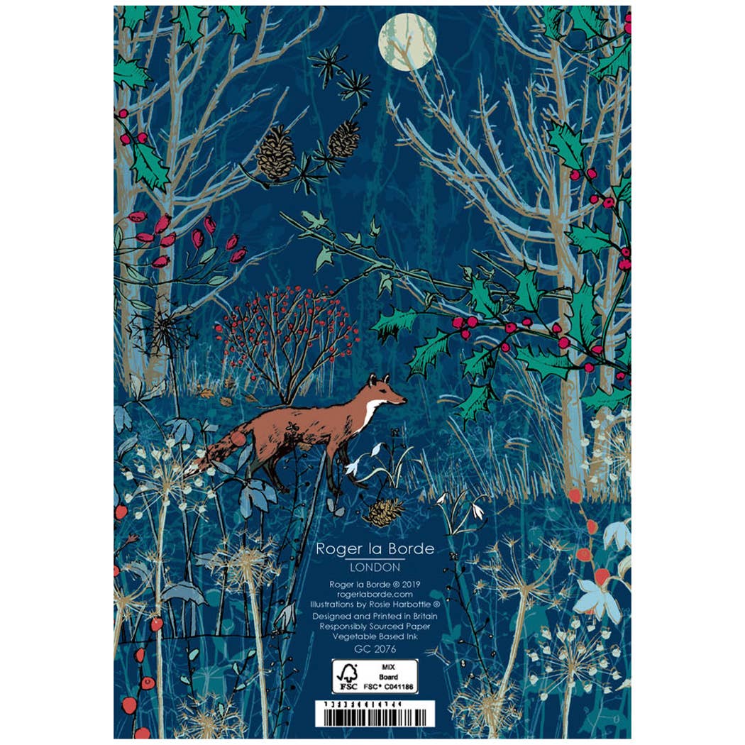 Winter's Tale Animals Advent Calendar Card - ACC 102