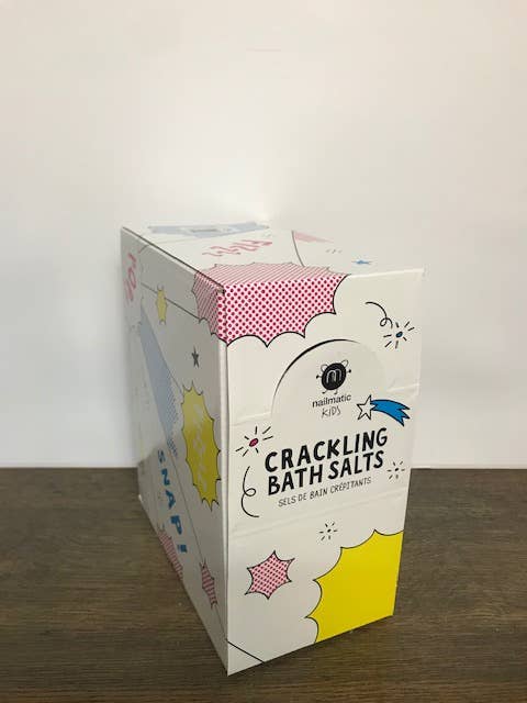 Nailmatic Crackling Bath Salts, Blue