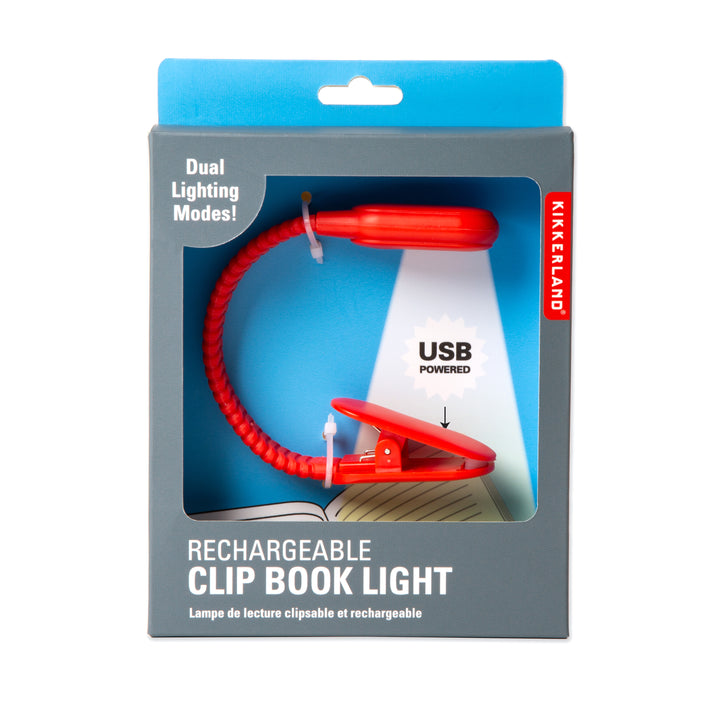 Rechargeable Clip on Book Light