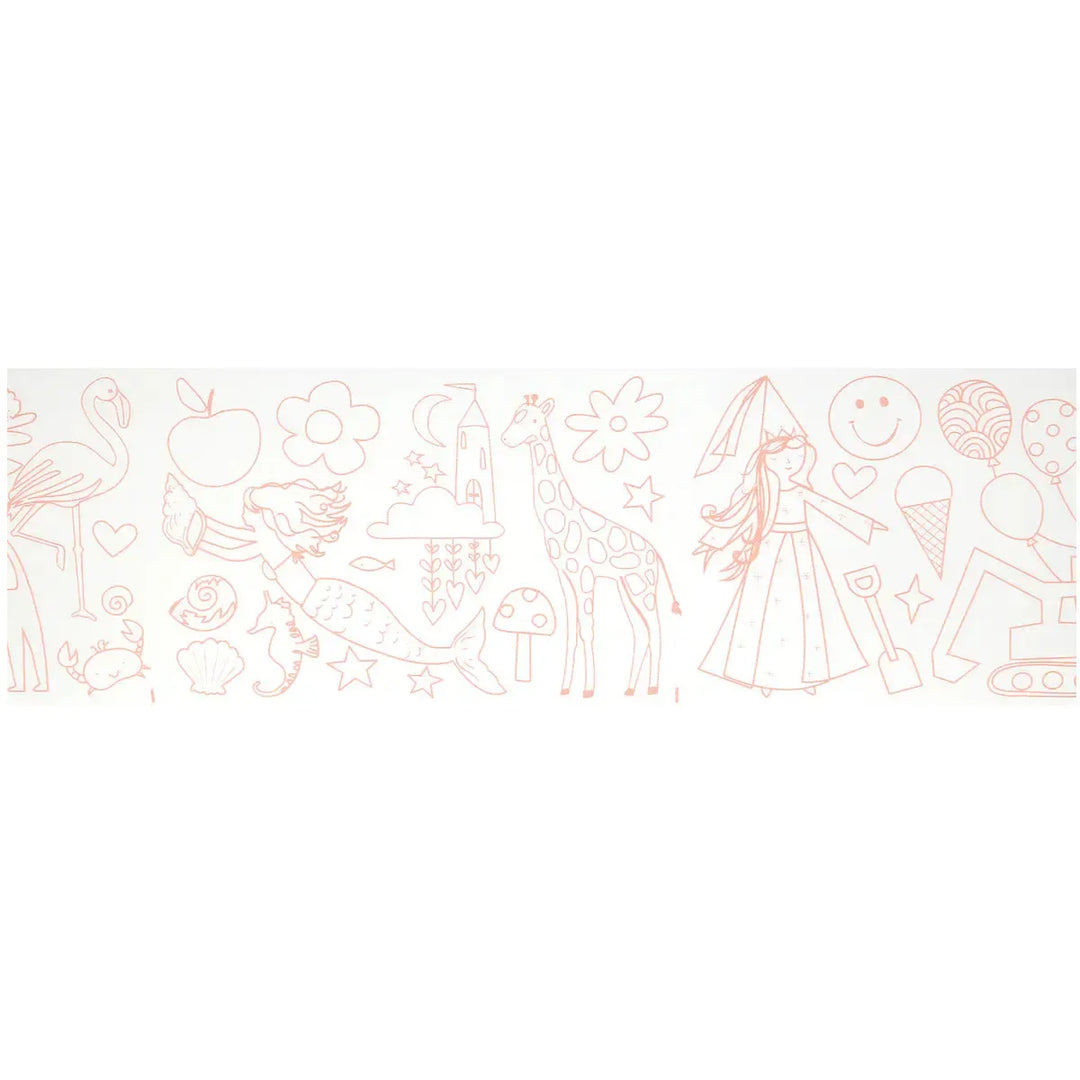 Happy Icons Colouring Roll
