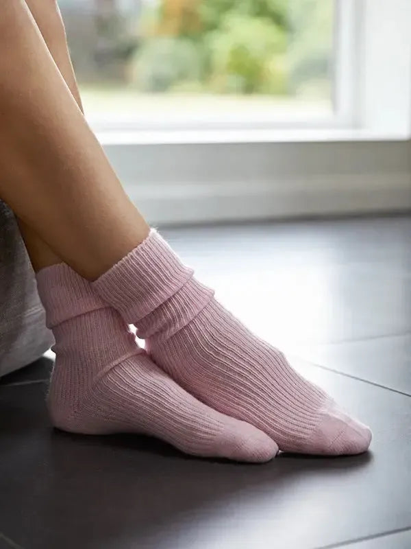 Cashmere Bed Socks