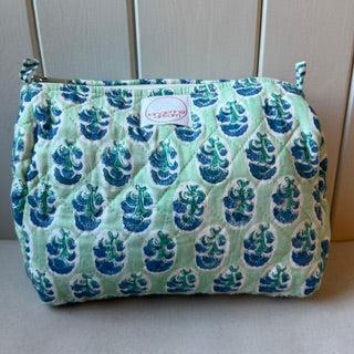 Hand Block Printed Cosmetic Bags