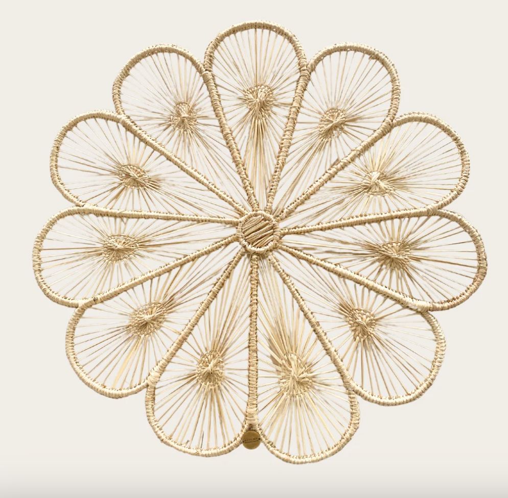 APALMA Cosmos Placemats 13.5” Natural