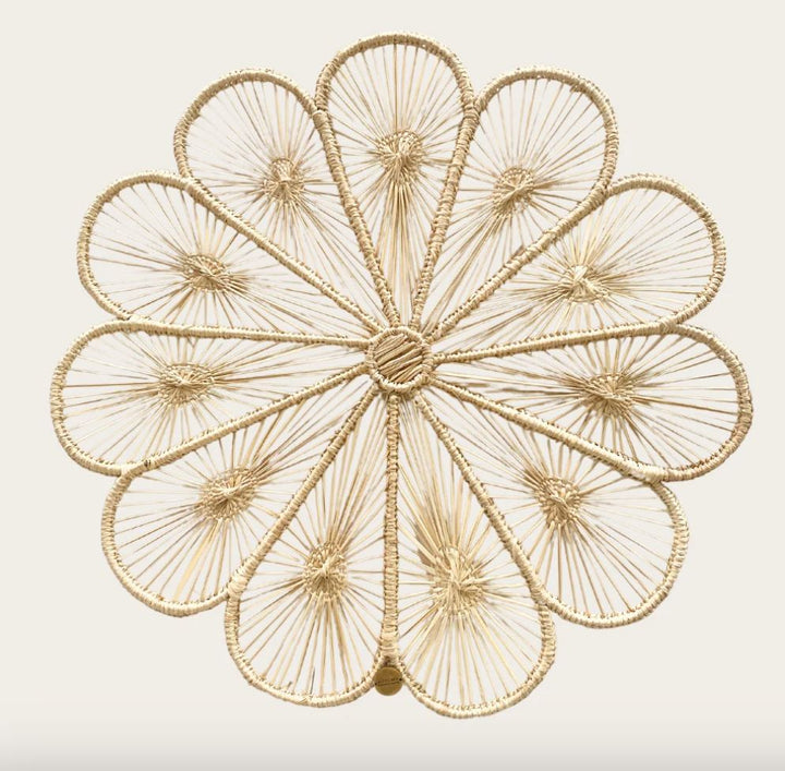 APALMA Cosmos Placemats 13.5” Natural