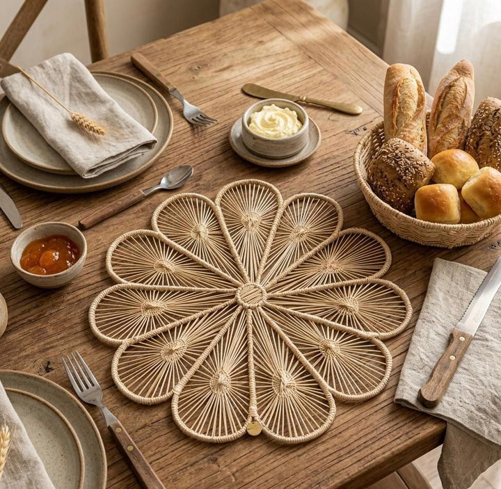APALMA Cosmos Placemats 13.5” Natural
