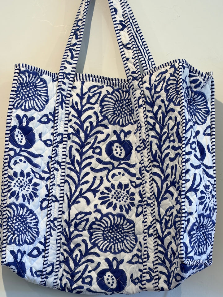 Block Printed Tote Bags