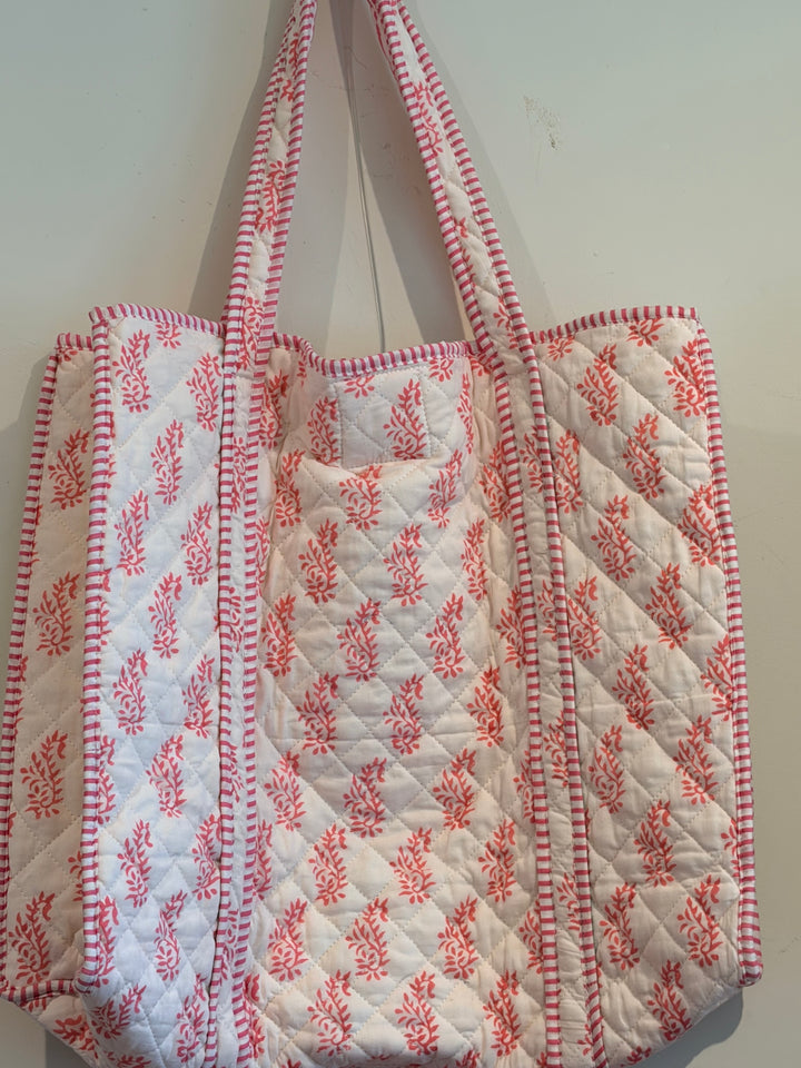 Block Printed Tote Bags
