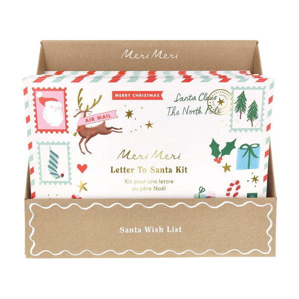 Letter to Santa Kit with festive design and Meri Meri branding