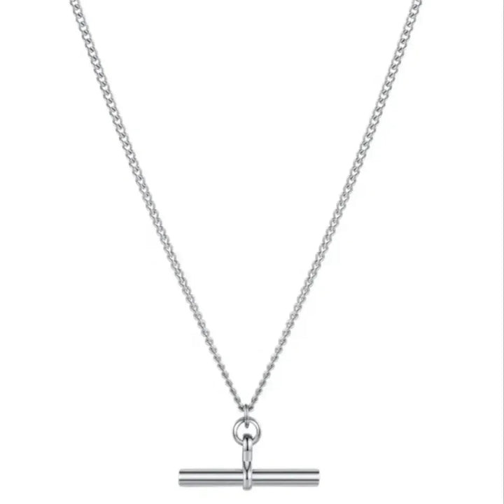 Classic T-Bar Necklace